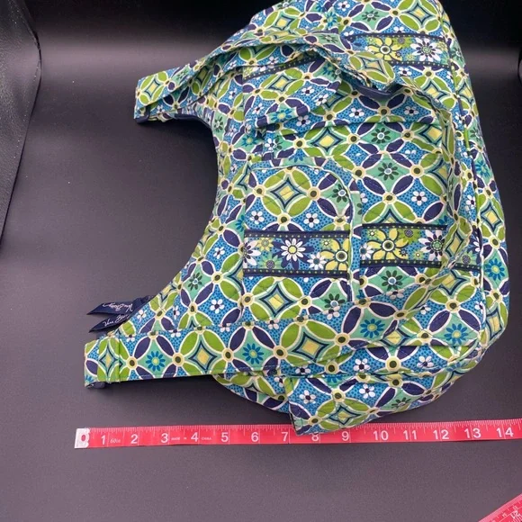 Vera Bradley Floral Geometric Shoulder Bag - Picture 8 of 11